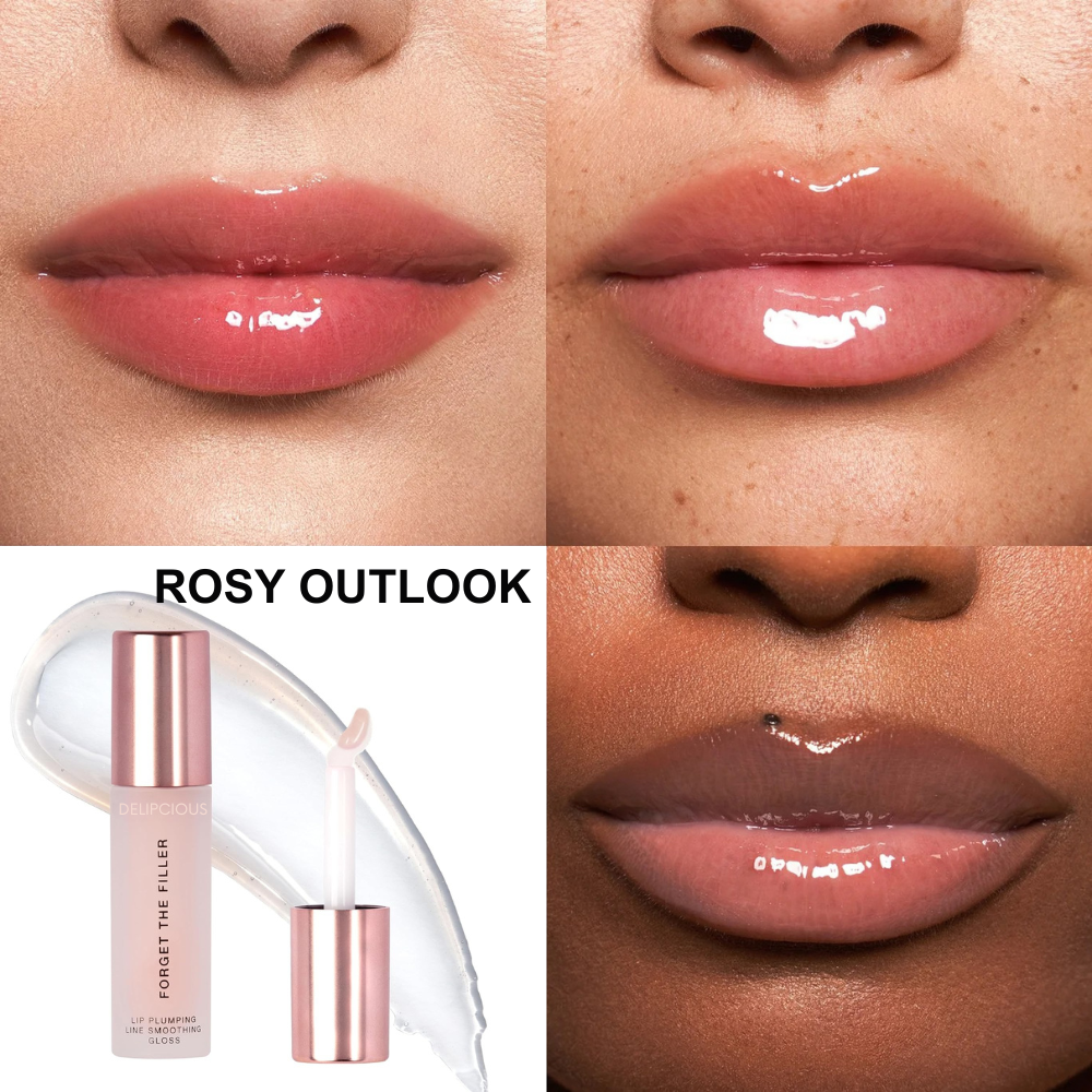 Delip̆cious Forget The Filler Instant Lip-Plumping Line-Smoothing Gloss