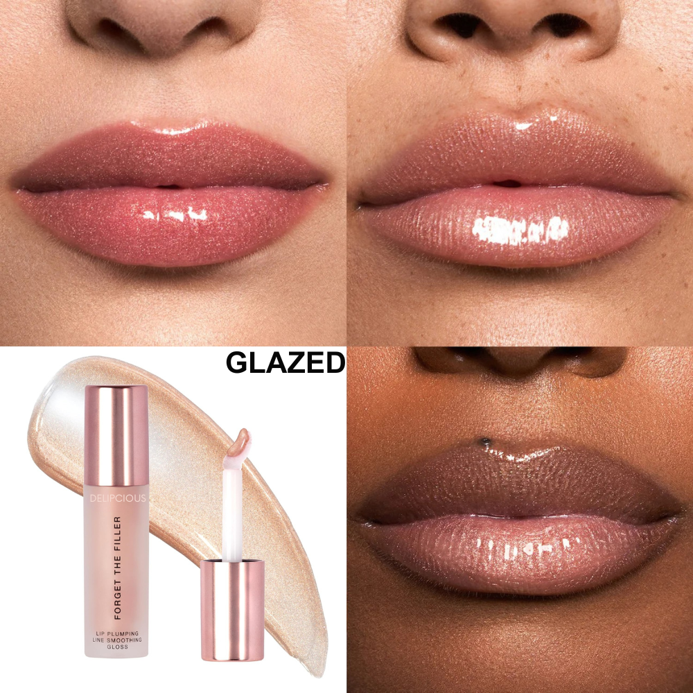 Delip̆cious Forget The Filler Instant Lip-Plumping Line-Smoothing Gloss