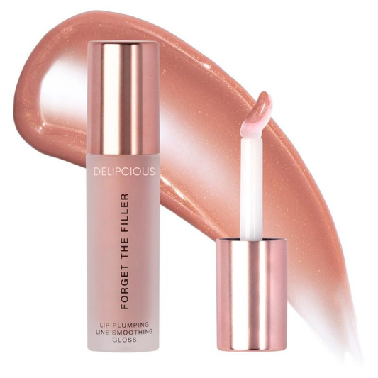 Delip̆cious Forget The Filler Instant Lip-Plumping Line-Smoothing Gloss