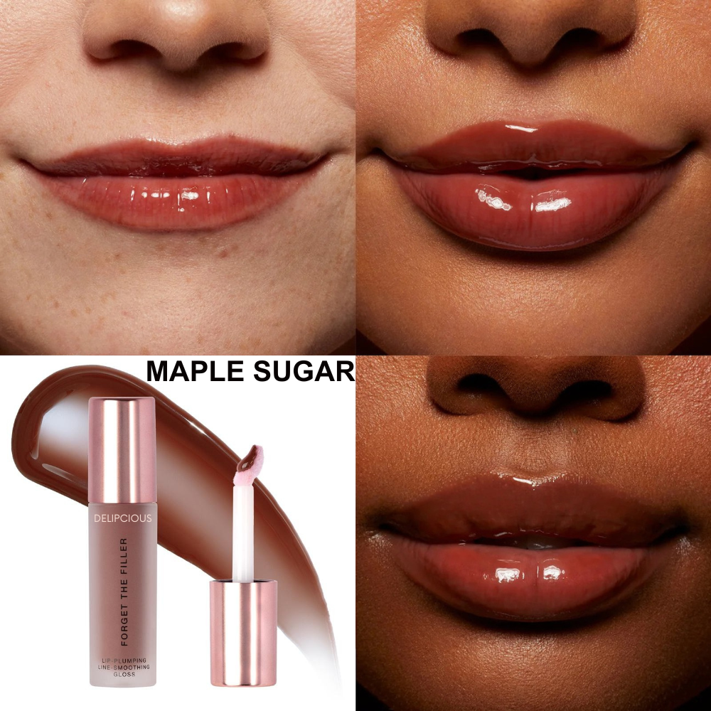 Delip̆cious Forget The Filler Instant Lip-Plumping Line-Smoothing Gloss